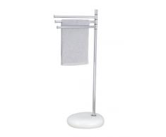 Wenko 19499100, Porta Asciugamani, Colore: Bianco
