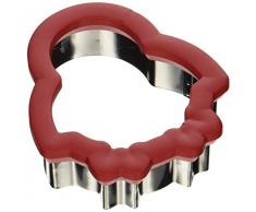 Wilton TAGLIAPASTA Grippy Pinguino/Renna TAGLIAPASTA Grippy Pinguino/Renna, Acciaio, Argento,