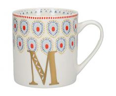 creative tops C000238Â alfabeto tazza con design a forma di M, in porcellana fine
