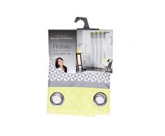 Douceur d interno Matik Tenda a occhielli, poliestere, Giallo, 260Â x 140Â cm