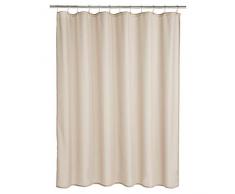 AmazonBasics - Tenda da doccia Dobby in poliestere, lino, 183 x 183 cm