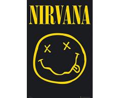 GB eye LTD, Nirvana, Smiley, Maxi Poster, 61 x 91,5 cm