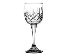 Crystaljulia 3724Â âÂ Bicchieri Bicchieri da Vino 6Â Pezzi nel Set, Piombo Cristallo 170Â ml