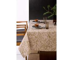 atenas home textile Tovaglia antimacchia Modello Raiz 150x300 Nero