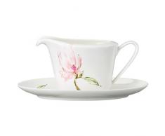 Rosenthal 61040-414124-11622 - Salsiera, Modello Jade Magnolie, 0,45Â Litri, 2 Pezzi