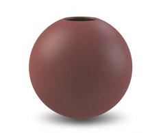 Cooee Design Ball Vase Vaso, Ceramica, Prugna, 20 cm