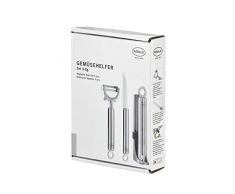 RÃSLE 13575 Set di affettaverdure, Acciaio Inox