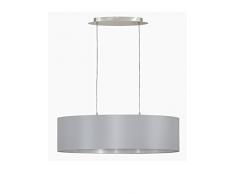 EGLO 31612 lampadario, in, E27, grigio, glühlampe, metallo