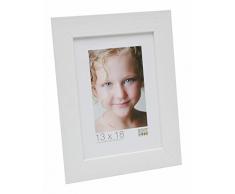 Deknudt Frames Basic - Cornice portafoto in Legno, Legno, Bianco, 70 x 100 cm