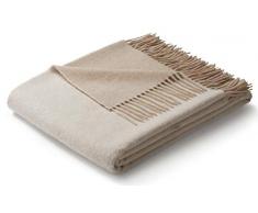 biederlack 715753 Coperta, Beige Creme, 130 x 170 cm
