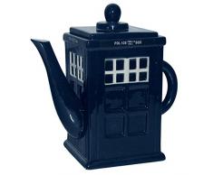 Puckator LON56 - Teiera a Forma di Stazione di Polizia, 15 x 20 x 25 cm