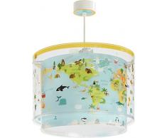 Dalber Baby World lampada bambini ciondolo, multicolore, plastica