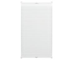 Gardinia 31261 Easyfix tenda plissettata con 2 barre di controllo, colore: Bianco