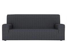 Eiffel Textile Lille - Custodia Divano 2 posti 110 x 195 x 2 cm Grigio