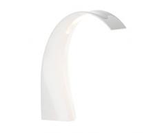 Kartell Taj Mini 9320E5 - Lampada da tavolo a LED, colore bianco lucido