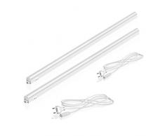 Parlat LED Lampada da sottopiano Rigel, 87,3cm, 950lm, Bianca Calda, 2 PZ