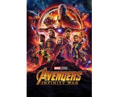 1art1 The Avengers - Infinity War, Locandina Poster Stampa (91 x 61cm)