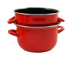 Baumalu 312872 - Pentola per cozze, Ã 24 cm, colore: Rosso