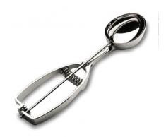 LACOR 67163- Cucchiaio Gelato Ovale Inox Luxe 63x48