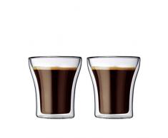 Bodum 4555-10, Assam, Set 2 bicchieri da 22 cl, doppia parete