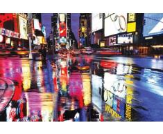 New York - Times Square Colours - Poster Foto New York - GrÃ¶sse 91,5x61 cm