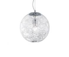 Ideal Lux Mapa Max SP1 D40 Lampada, Alluminio