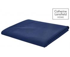 Catherine Lansfield, Lenzuola, Matrimoniale king-size (265 x 275 cm), Blu (Navy)