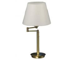 Honsel Leuchten, Lampada da tavolo in ottone opaco