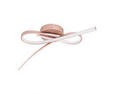 EGLO 97361 Lampada da soffitto 11 W, Oro Rosa