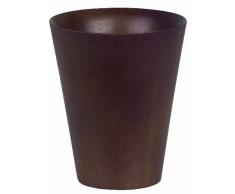 Spirella Max-Wood Walnut 10.13436 Bicchiere Porta spazzolini