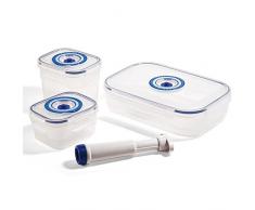 DEM Merlino sotto Vuoto Set 3 Contenitori + Pompa