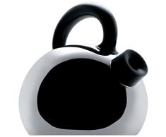 Alessi Mami SG65 Bollitore di Design con Fondo Magnetico, Acciaio Inox 18/10, Lucido