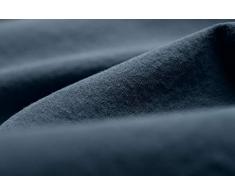 L1NK STUDIO Federe Cuscini Letto Cotone 45x155 per Letti di 135 cm (100% Cotone) (Percalle 200 Fili) Noche