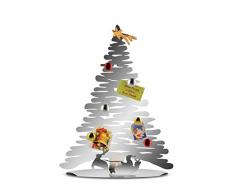 Alessi Bark For Christmas BM06 Decorazione Natalizia di Design a Forma di Albero, Acciaio, Inox, Argento (Lucido), 35.5 x 14 x 45 cm, 1 UnitÃ 