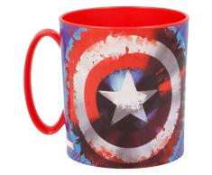 AVENGERS Tazza microonde 350 ml Capitan America Icon (90187) Non applicare