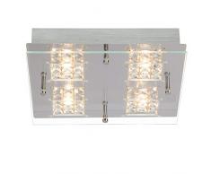 Brilliant, Lampada da soffitto a 4 luci, 5 watt, 420 lumen