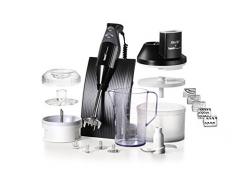 Bamix MX105025 - Set Supporto da Tavola, Brocca 1000 mL e Tritatutto Black Box