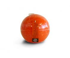 Eliana Home 433024 - Candela sferica, Colore: Arancione, 7,5 cm