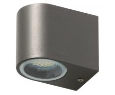 Ranex RA-5000332 Lampada da Parete per Esterni a LED, Acciaio
