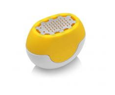 Microplane - Grattugia per scorza di limone in silicone, flessibile, colore verde, 7Â x 3,8Â x 5,5Â cm, Silicone, Yellow, 7 x 3.8 x 5.5 cm