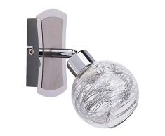 RABALUX 6015Â bella, lampada da parete, cromata