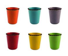 Villa dâEste Home Tivoli Baita Set 6 Bicchieri Acqua, Ceramica