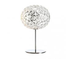 Kartell Planet Lampada da Tavolo con Stelo 22 W, Cristallo, 31x53 cm