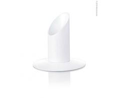 wiede Uomo Metallo portacandele per Candele, Cera, Bianco, 7Â x 3Â cm