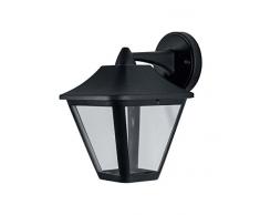 Osram Endura Classic Tradition Down Alu Applique per Esterni, E27, Alluminio, Nero