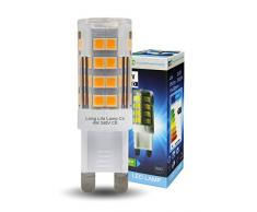 2Â x 4Â W G9Â LED Lampadina alogena 240Â V capsule lampada per lampadari, lampade da parete 35Â W equivalente