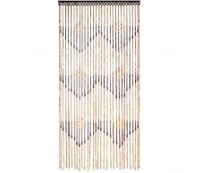 JVL Tuscany appeso in rilievo tenda della porta Display, legno, Multicolore, Legno, 35 x 50 cm