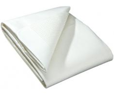 Biberna 809504-001-144 Coprimaterasso traspirante ca. 140x200 cm colore: Bianco