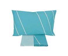 Gabel Cheerful Completo Letto, Turchese, Matrimoniale