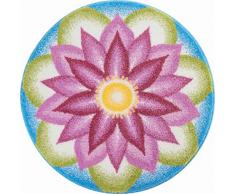 Grund Understanding Tappeto per Il Bagno, Poliacrilico Supersoft, Viola, 80 cm